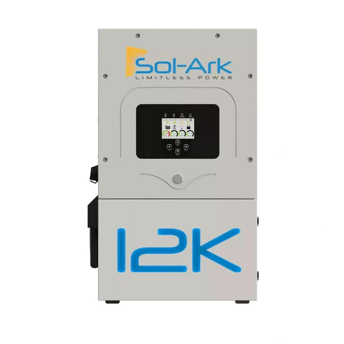 Green Vista Living Sol-Ark 12K EMP Hardened | All-In-One Pre-Wired Hybrid Solar Inverter | 120/240/208V 48V | 10-Year...
