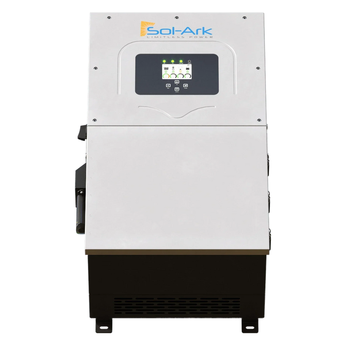 Green Vista Living Sol-Ark 15K All-In-One Hybrid Solar Inverter | 120/240/208V 48V Pre-Wired | 10-Year Warranty - Dimensions