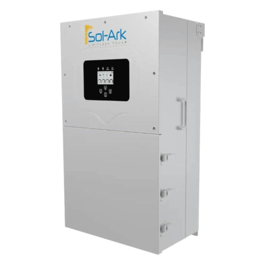 Green Vista Living Sol-Ark 15K EMP Hardened All-In-One Hybrid Inverter - Side View
