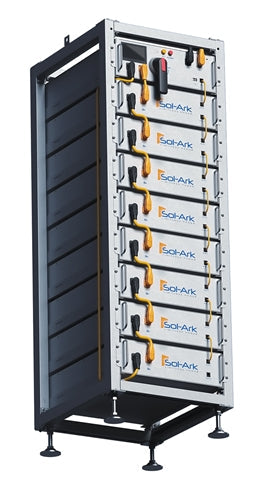 Green Vista Living Sol-Ark L3-HV-40-KWH Indoor Battery Bank Portable Power Stations - Detail View