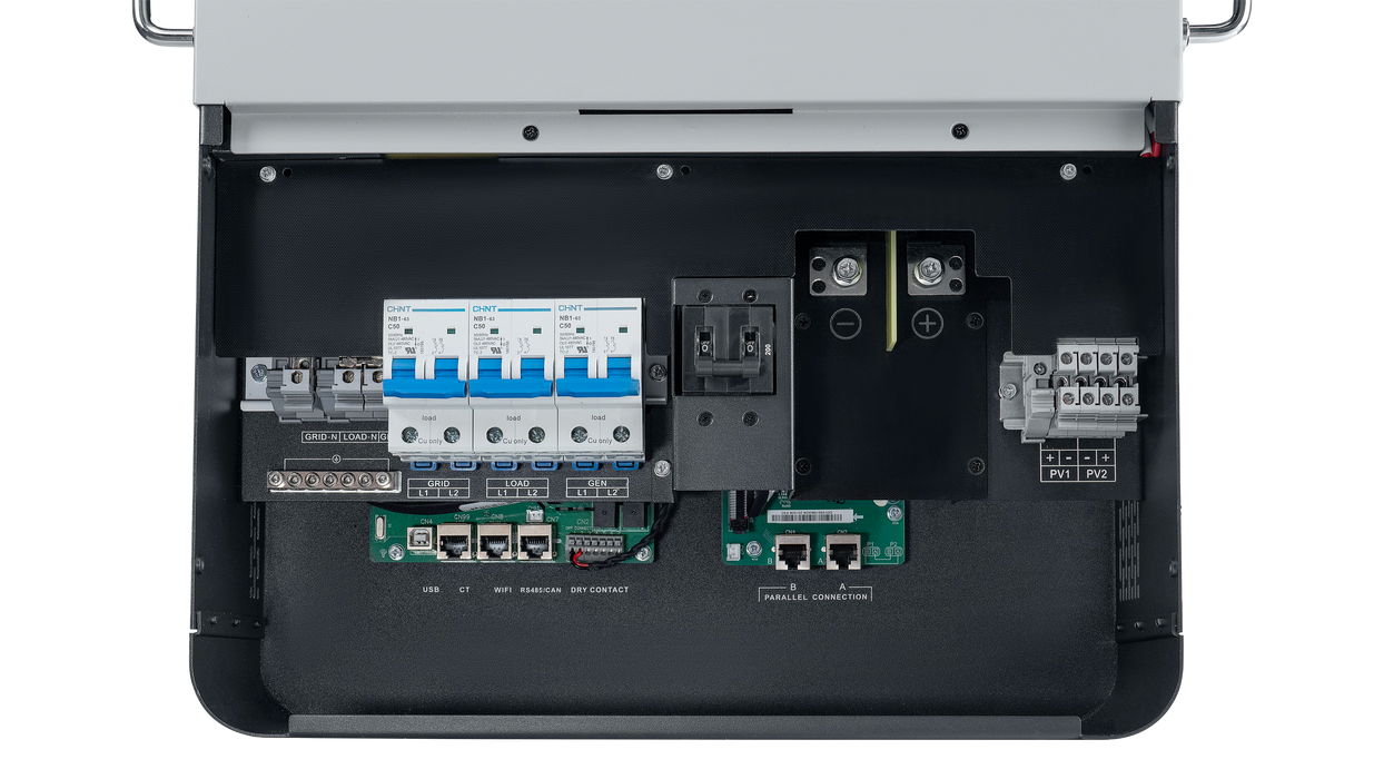 Fortress Power Solo 6.5K 48V Non-Export Hybrid Inverter, 6.5kW Split/Single-Phase, Dual MPPT 10kW Solar Input, 140A Battery Charger, UL 1741 - Urban Supply Inc