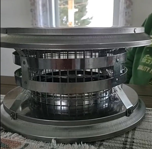 Chicago Brick Oven DuraTech Spark Arrestor, Stainless Steel, 5" - 8"