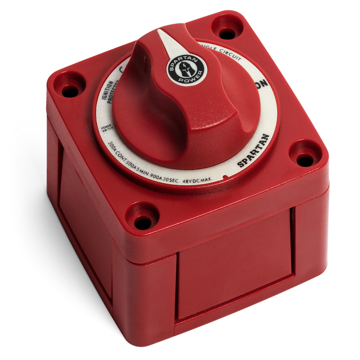 Spartan Power 300A ON/OFF Battery Switch Red or Black