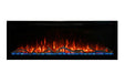 Modern Flames Allwood Fireplace Media Wall in Coastal Sand | 60'' Spectrum Electric Fireplace Modern Flames
