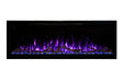 Modern Flames Allwood Fireplace Media Wall in Coastal Sand | 60'' Spectrum Electric Fireplace Modern Flames