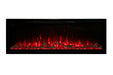 Modern Flames Allwood Fireplace Media Wall in Coastal Sand | 60'' Spectrum Electric Fireplace Modern Flames