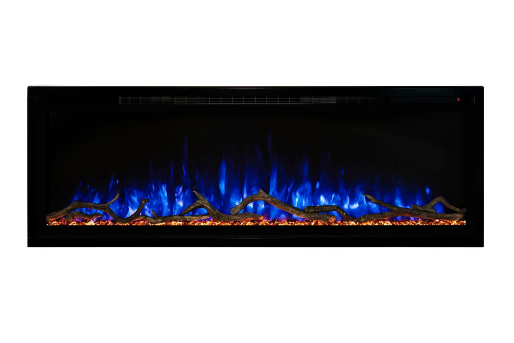 Modern Flames Spectrum Slimline 74'' Wall Mount / Recessed Linear Electric Fireplace Modern Flames