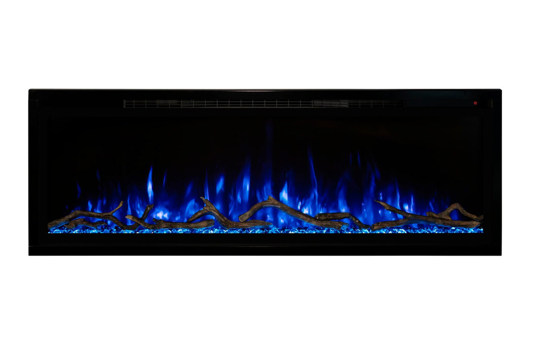 Modern Flames Spectrum Slimline 74'' Wall Mount / Recessed Linear Electric Fireplace Modern Flames