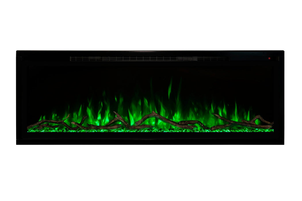Modern Flames Spectrum Slimline 50'' Wall Mount / Recessed Linear Electric Fireplace Modern Flames