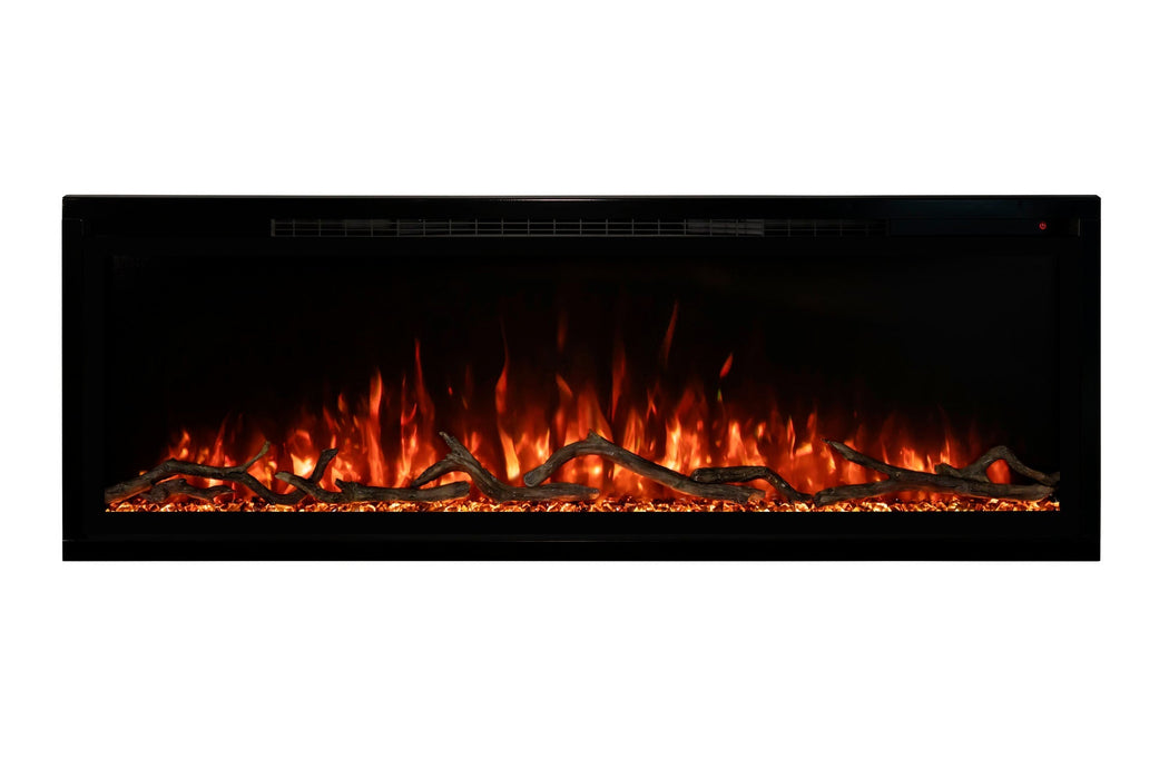Modern Flames Spectrum Slimline 60'' Wall Mount / Recessed Linear Electric Fireplace Modern Flames