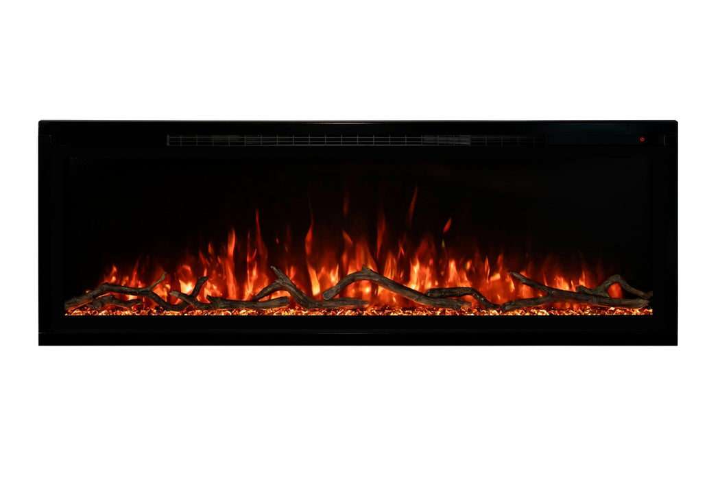 Open Box Modern Flames Spectrum Slimline 100'' Wall Mount / Recessed Linear Electric Fireplace Modern Flames