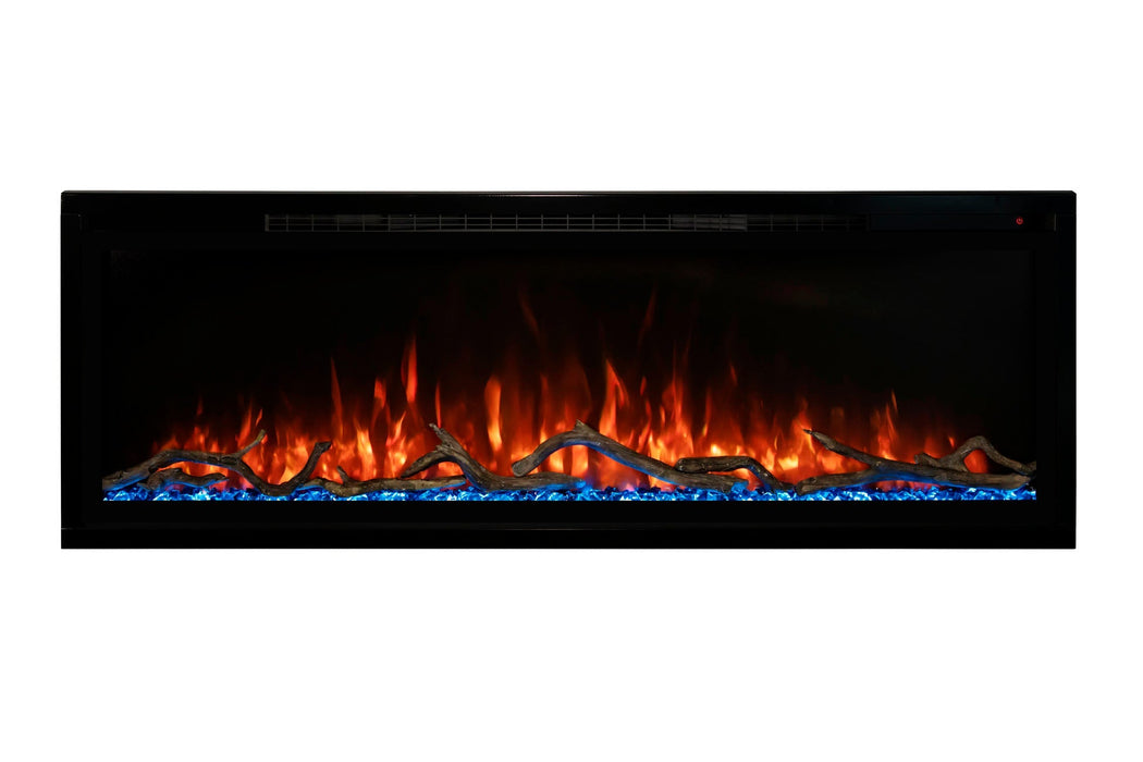 Modern Flames Spectrum Slimline 50'' Wall Mount / Recessed Linear Electric Fireplace Modern Flames