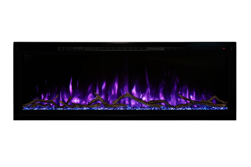 Modern Flames Spectrum Slimline 50'' Wall Mount / Recessed Linear Electric Fireplace Modern Flames