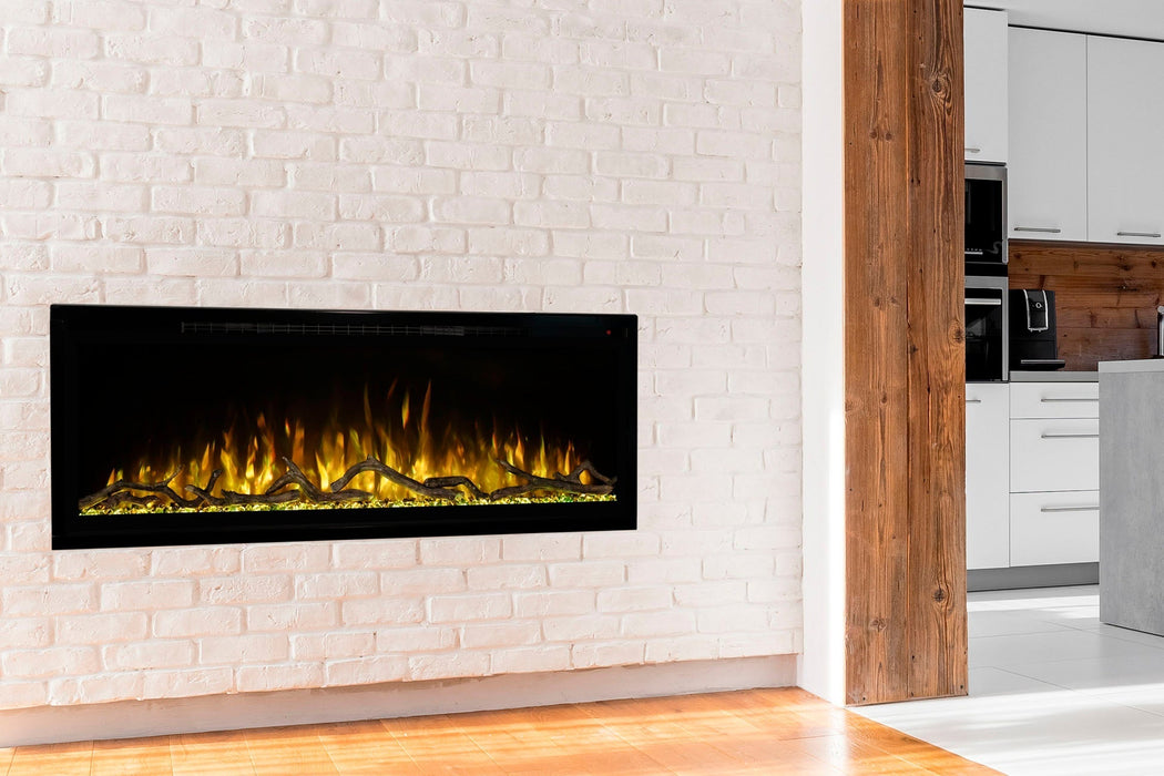 Open Box Modern Flames Spectrum Slimline 100'' Wall Mount / Recessed Linear Electric Fireplace Modern Flames