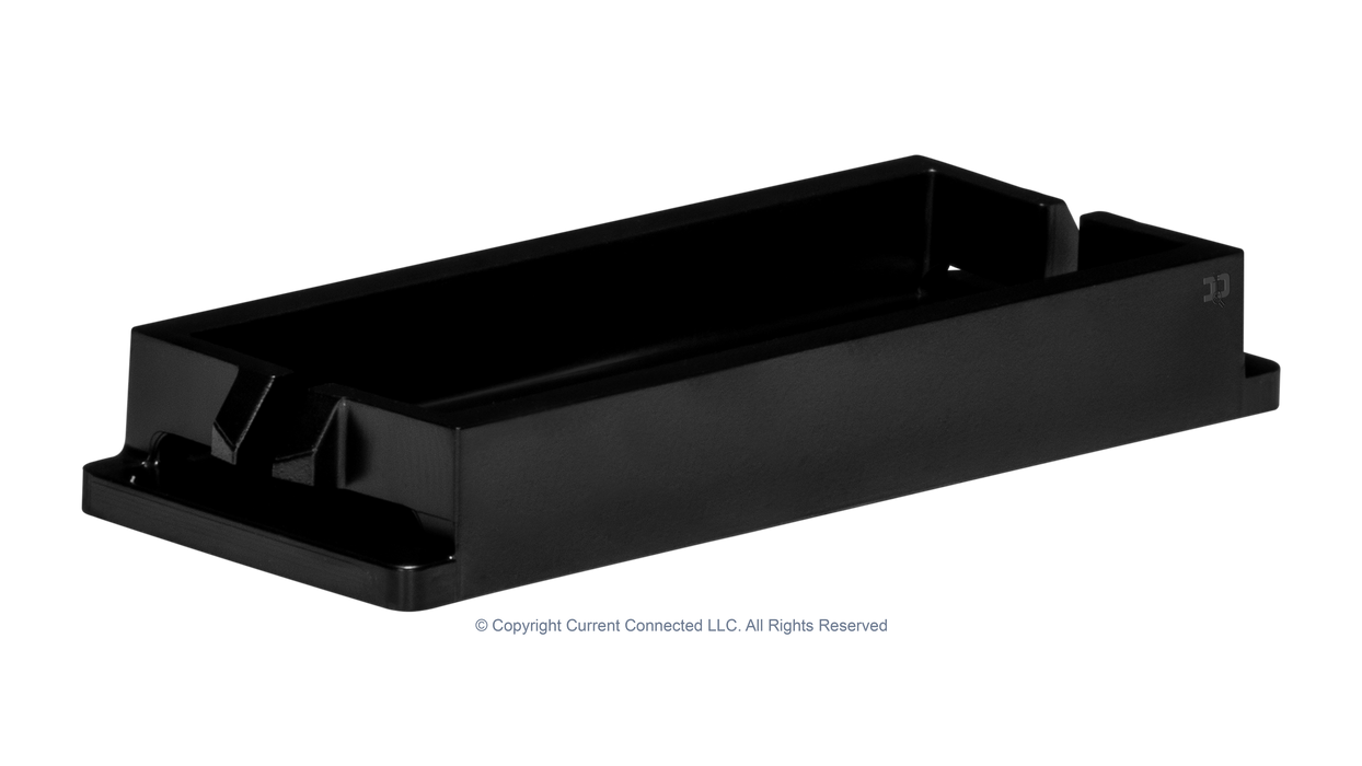 High quality photo of the Square D - SQD-HOM-FP - Square D Homeline Blank Filler Plate - Bottom Angled View. Photographed by Current Connected