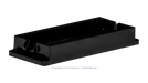 High quality photo of the Square D - SQD-HOM-FP - Square D Homeline Blank Filler Plate - Bottom Angled View. Photographed by Current Connected