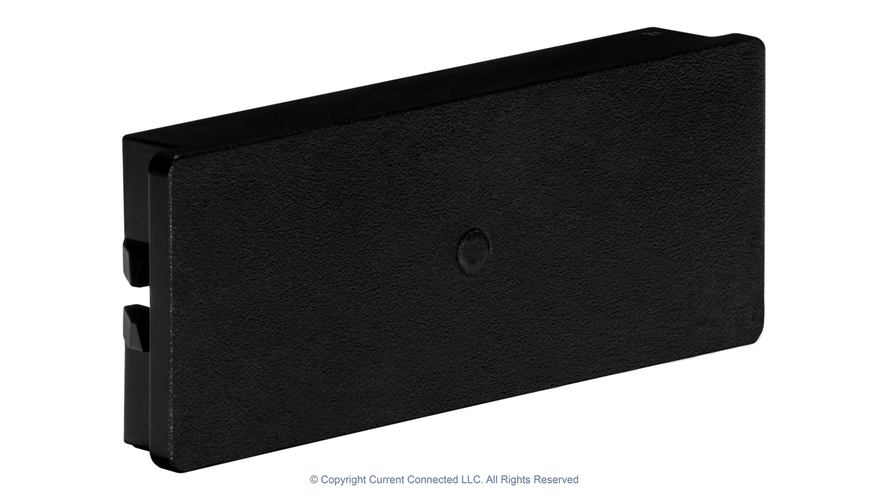 High quality photo of the Square D - SQD-HOM-FP - Square D Homeline Blank Filler Plate - Top Angled View. Photographed by Current Connected