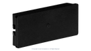 High quality photo of the Square D - SQD-HOM-FP - Square D Homeline Blank Filler Plate - Top Angled View. Photographed by Current Connected