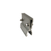 Standing Seam Mini Rail - V2 - Angled left view of Standing Seam Mini Rail showing seam clamp