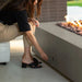 Starfire Designs Gravity 60" x 32" Rectangle Concrete Gas Fire Pit Starfire Designs