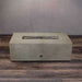 Starfire Designs Rustic 48" x 32" Rectangle Concrete Gravity Gas Fire Pit Starfire Designs