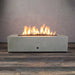 Starfire Designs Concrete Rustic 60" x 24" Linear Gravity Gas Fire Pit Starfire Designs