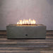 Starfire Designs Rustic 48" x 32" Rectangle Concrete Gravity Gas Fire Pit Starfire Designs