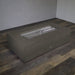Starfire Designs Concrete Rustic 72" x 38" Rectangle Gravity Gas Fire Pit Starfire Designs