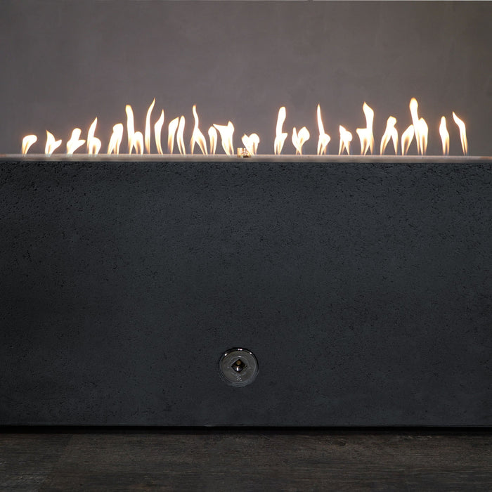 Starfire Designs Concrete Rustic 72" x 38" Rectangle Gravity Gas Fire Pit Starfire Designs