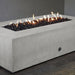 Starfire Designs Concrete Rustic 72" x 38" Rectangle Gravity Gas Fire Pit Starfire Designs