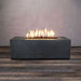 Starfire Designs Rustic 48" x 32" Rectangle Concrete Gravity Gas Fire Pit Starfire Designs