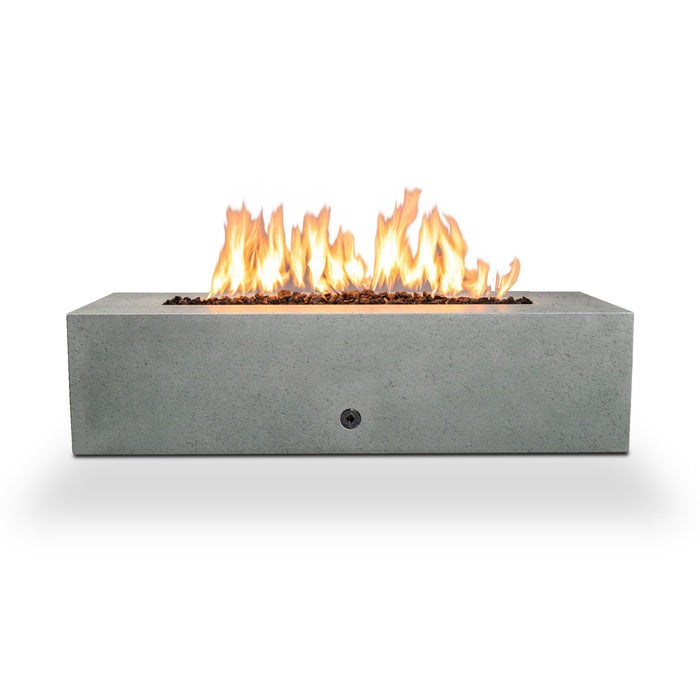 Starfire Designs Concrete Rustic 60" x 24" Linear Gravity Gas Fire Pit Starfire Designs