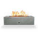 Starfire Designs Concrete Rustic 60" x 24" Linear Gravity Gas Fire Pit Starfire Designs