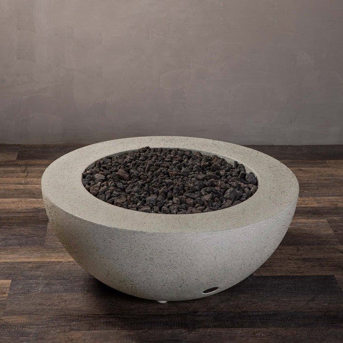 Starfire Designs Rustic  36" Round Concrete Gravity Gas Fire Pit Starfire Designs