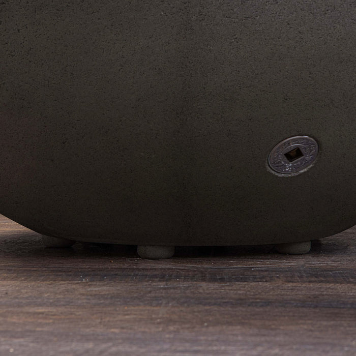 Starfire Designs Rustic  36" Round Concrete Gravity Gas Fire Pit Starfire Designs