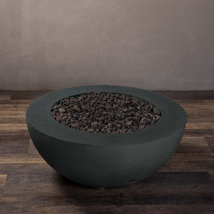Starfire Designs Rustic  36" Round Concrete Gravity Gas Fire Pit Starfire Designs