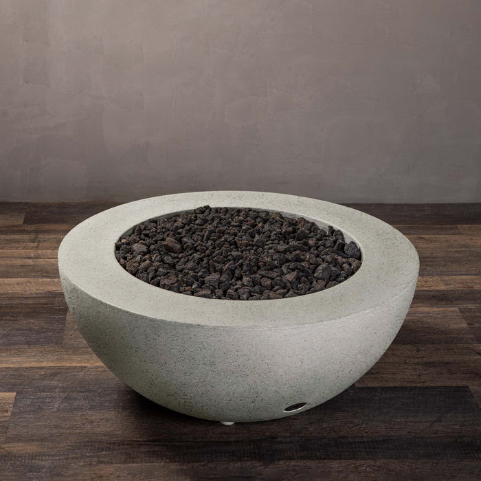 Starfire Designs Rustic  36" Round Concrete Gravity Gas Fire Pit Starfire Designs