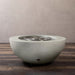 Starfire Designs Rustic  36" Round Concrete Gravity Gas Fire Pit Starfire Designs