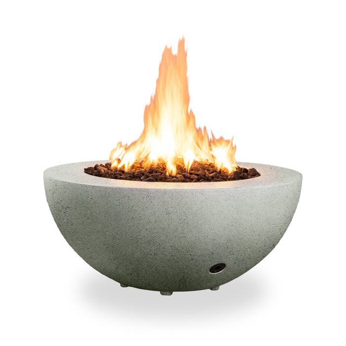 Starfire Designs Rustic  36" Round Concrete Gravity Gas Fire Pit Starfire Designs
