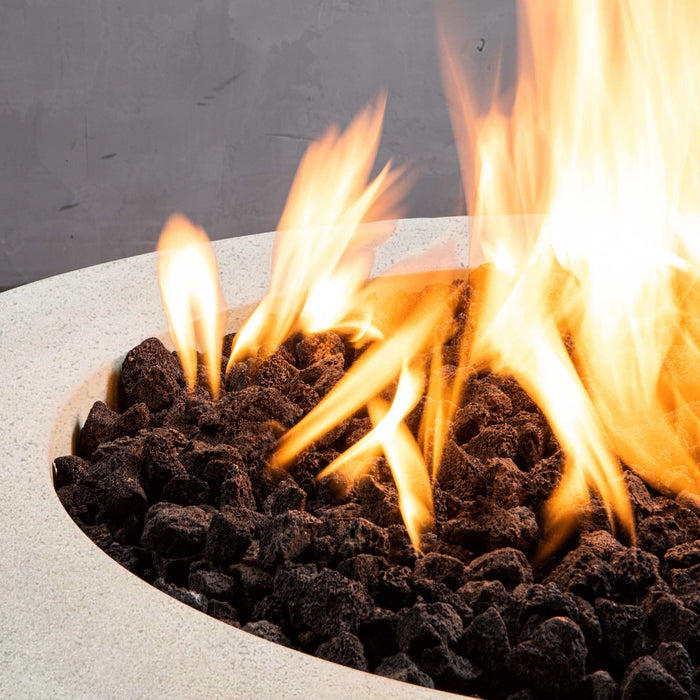 Starfire Designs Rustic  36" Round Concrete Gravity Gas Fire Pit Starfire Designs
