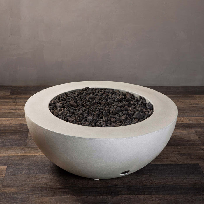 Starfire Designs Rustic  36" Round Concrete Gravity Gas Fire Pit Starfire Designs