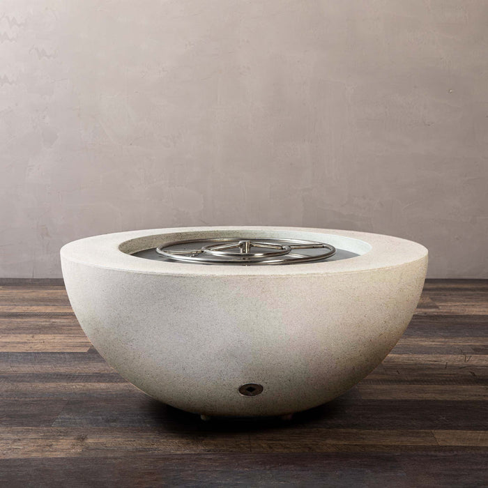 Starfire Designs Rustic  36" Round Concrete Gravity Gas Fire Pit Starfire Designs