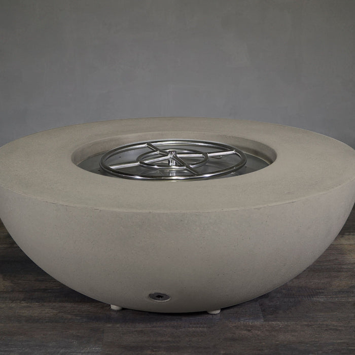 Starfire Designs Rustic  45" Round Concrete Gravity Gas Fire Pit Starfire Designs