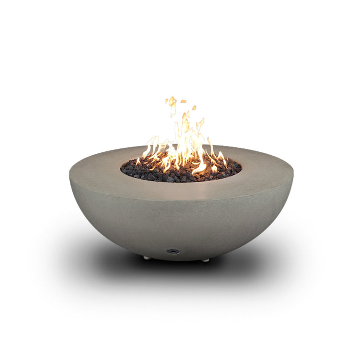 Starfire Designs Rustic  45" Round Concrete Gravity Gas Fire Pit Starfire Designs