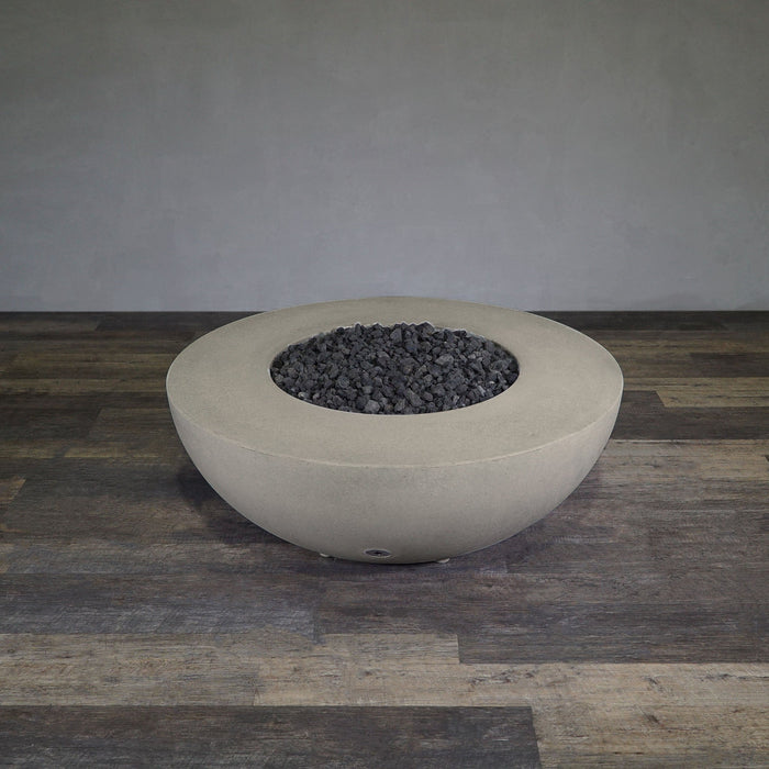 Starfire Designs Rustic  45" Round Concrete Gravity Gas Fire Pit Starfire Designs