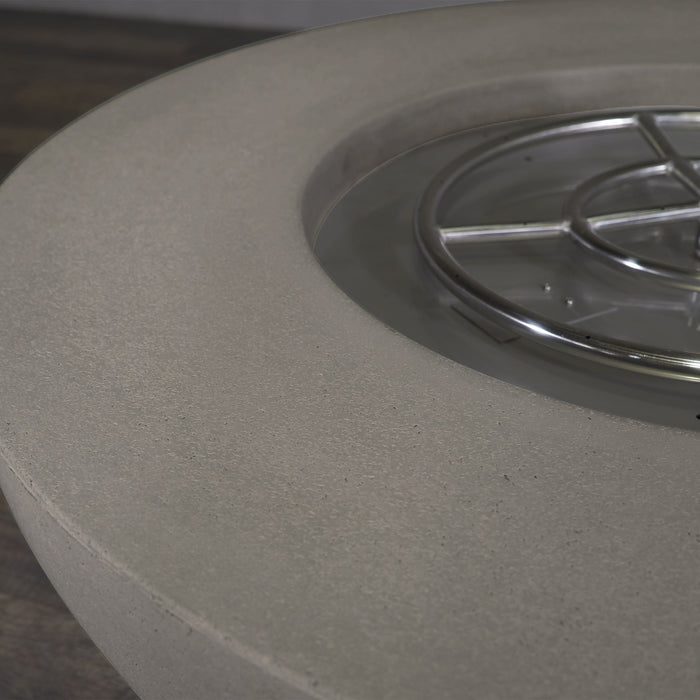 Starfire Designs Rustic  45" Round Concrete Gravity Gas Fire Pit Starfire Designs