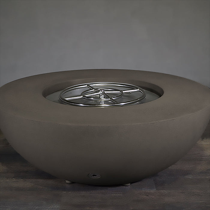 Starfire Designs Rustic  45" Round Concrete Gravity Gas Fire Pit Starfire Designs