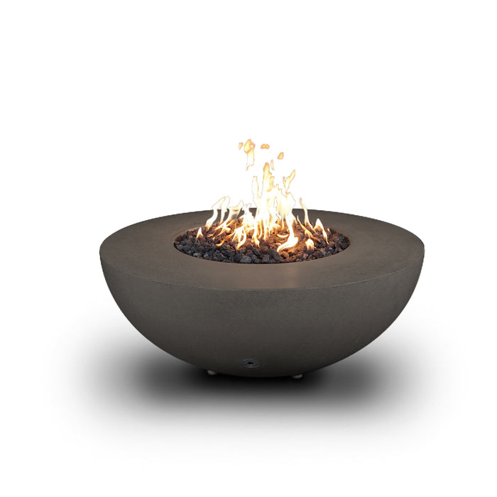 Starfire Designs Rustic  45" Round Concrete Gravity Gas Fire Pit Starfire Designs