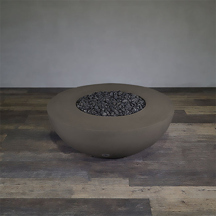Starfire Designs Rustic  45" Round Concrete Gravity Gas Fire Pit Starfire Designs