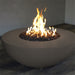 Starfire Designs Rustic  45" Round Concrete Gravity Gas Fire Pit Starfire Designs